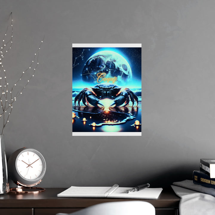 Cancer Zodiac Matte Poster