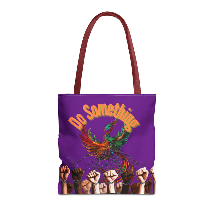 "Do Something" Phoenix & Fist Empowerment Tote Bag - Social Justice Collection