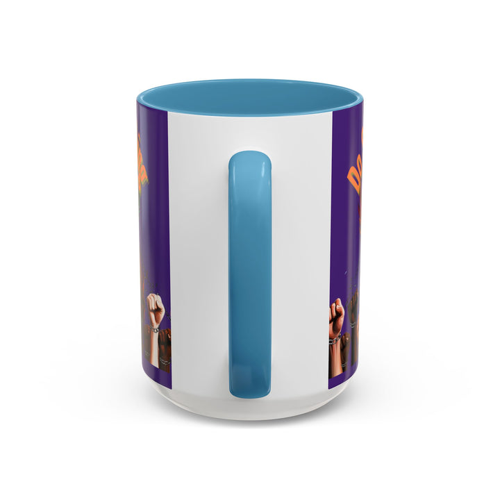 "Do Something" Phoenix & Fists Empowerment Coffee Mug –
