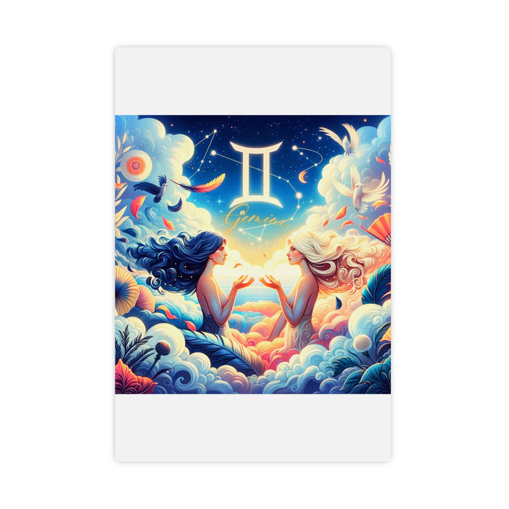 Gemini Zodiac Matte Poster V.3