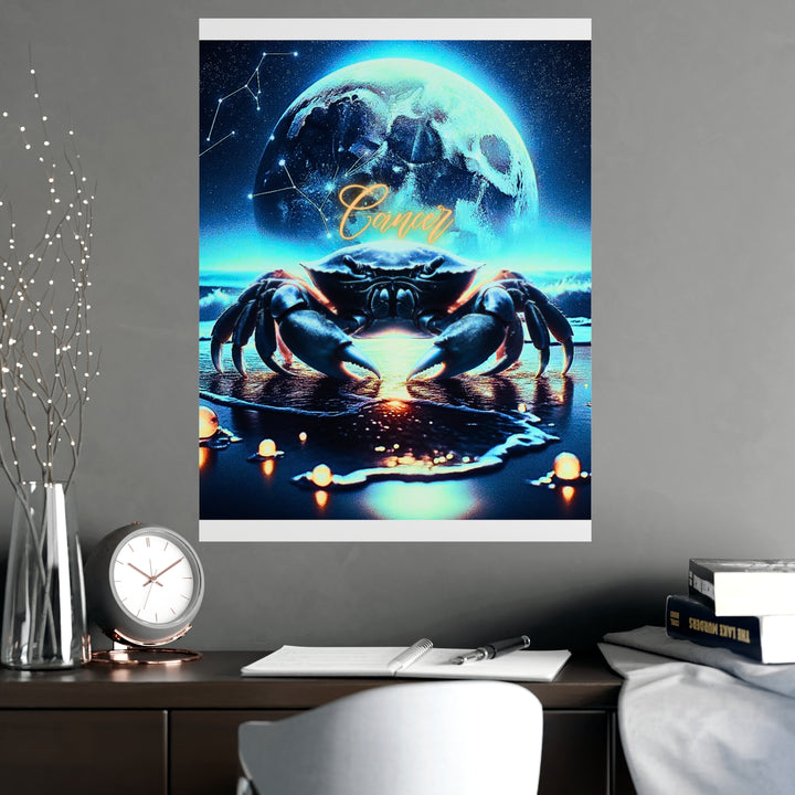 Cancer Zodiac Matte Poster