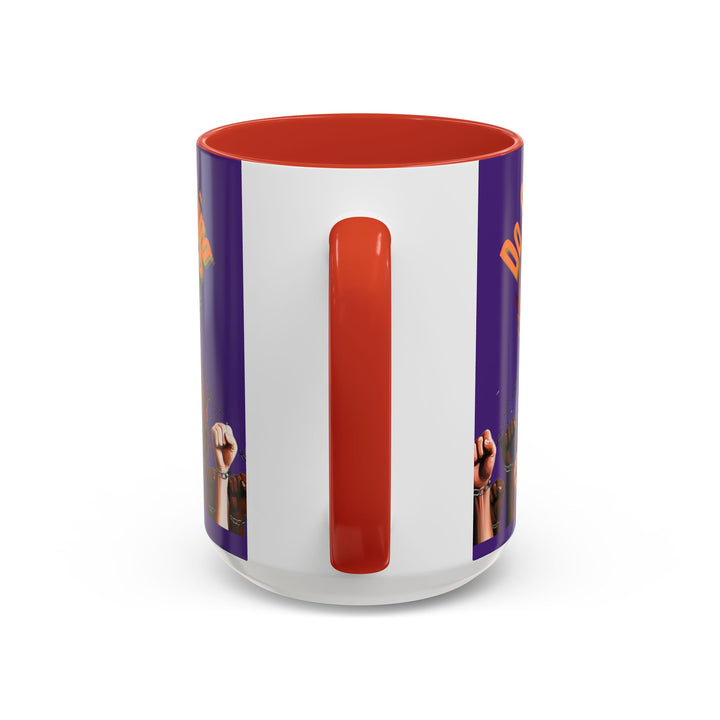 "Do Something" Phoenix & Fists Empowerment Coffee Mug –
