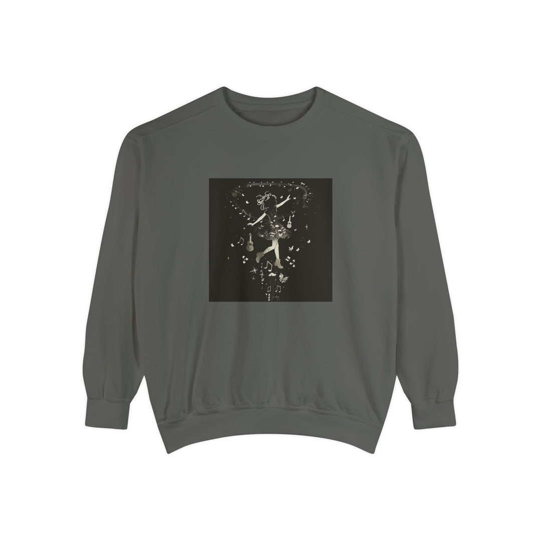 Music Inspired Unisex Garment-Dyed Sweatshirt