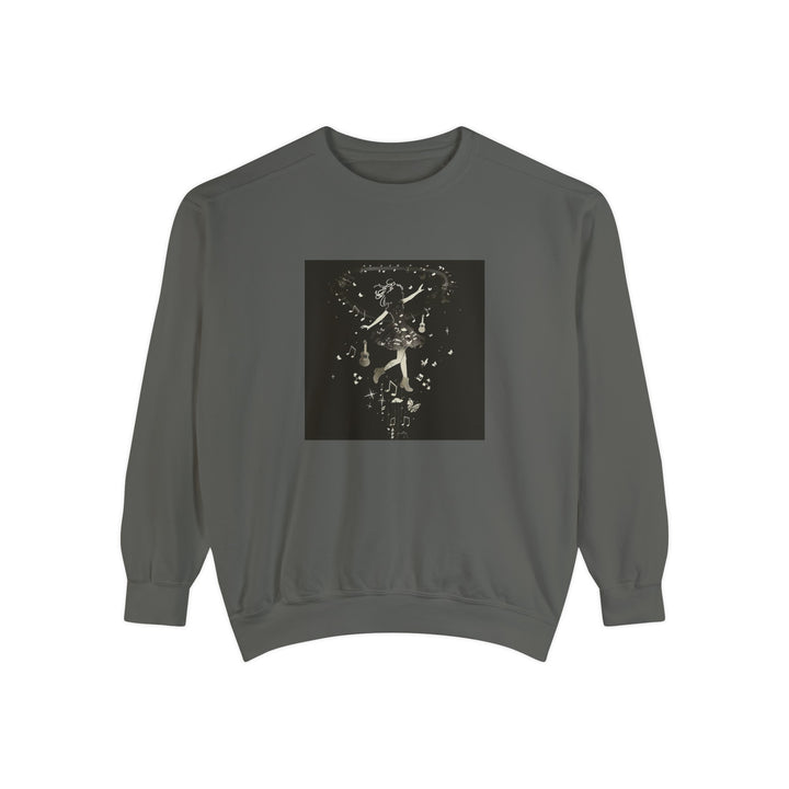 Music Inspired Unisex Garment-Dyed Sweatshirt
