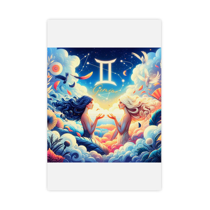 Gemini Zodiac Matte Poster V.3