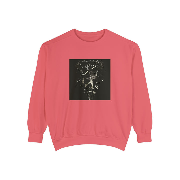 Music Inspired Unisex Garment-Dyed Sweatshirt