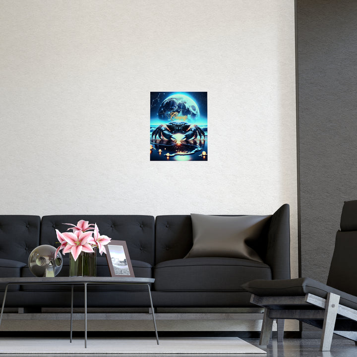 Cancer Zodiac Matte Poster