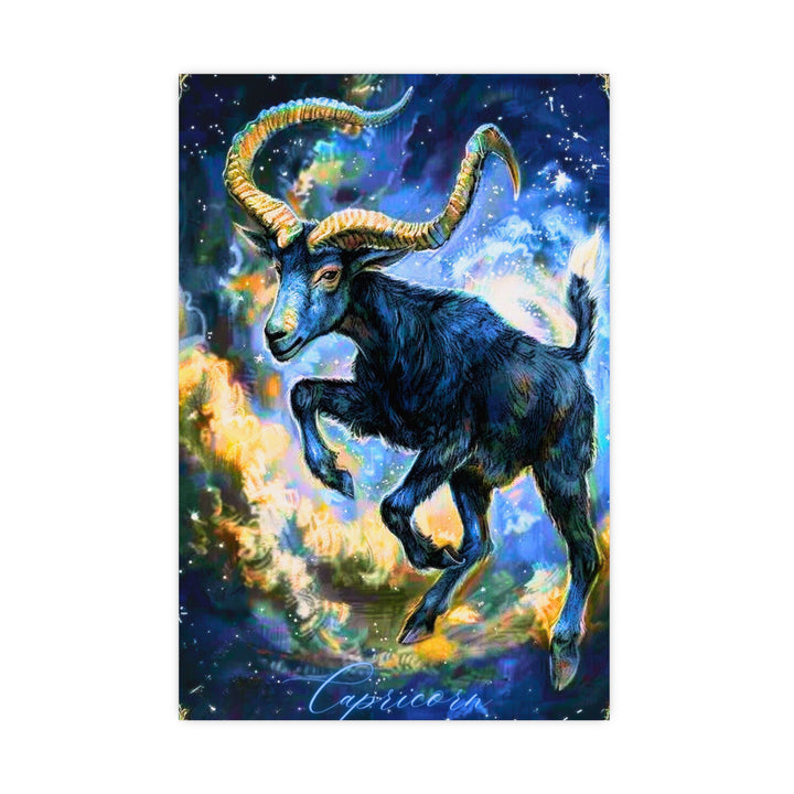 Capricorn Zodiac Matte Poster