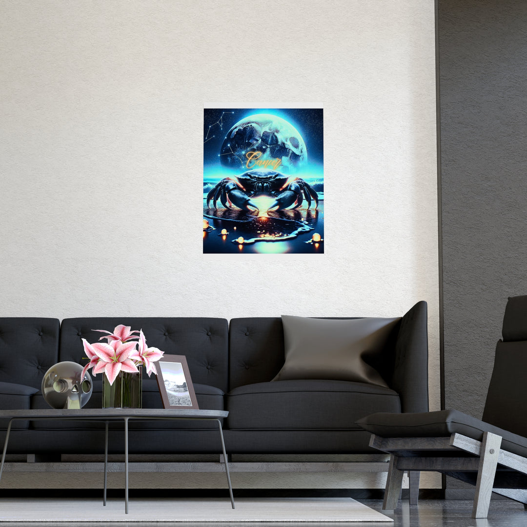 Cancer Zodiac Matte Poster