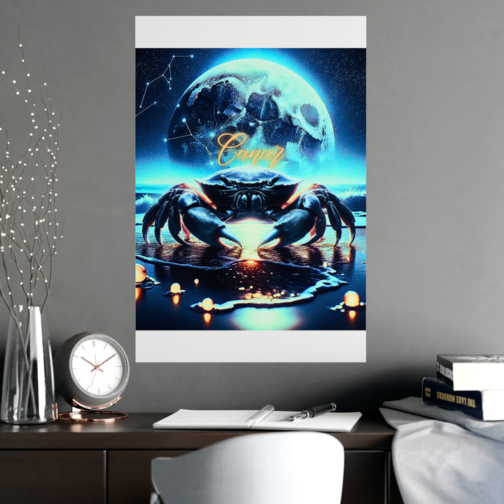 Cancer Zodiac Matte Poster
