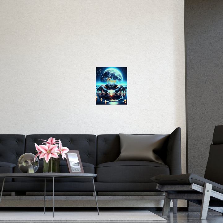 Cancer Zodiac Matte Poster
