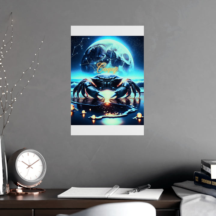 Cancer Zodiac Matte Poster