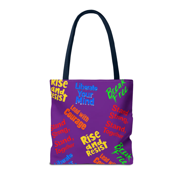 "Do Something" Phoenix & Fist Empowerment Tote Bag - Social Justice Collection