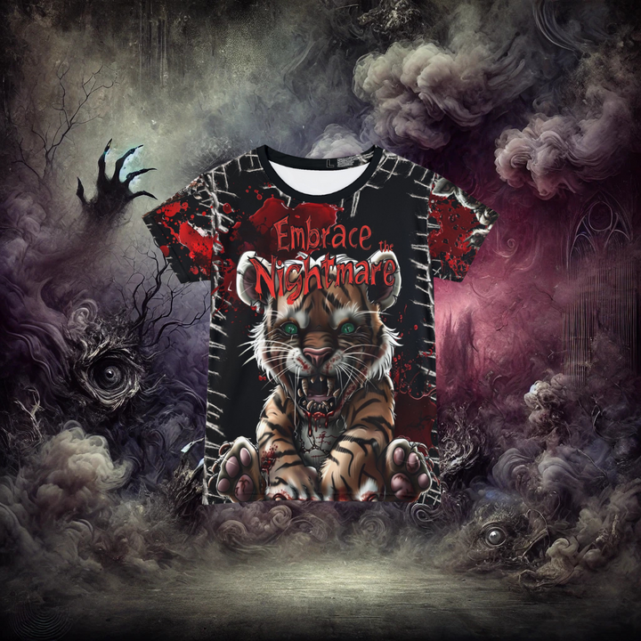 Embrace the Nightmare Killer Toys Women's Short Sleeve Shirt