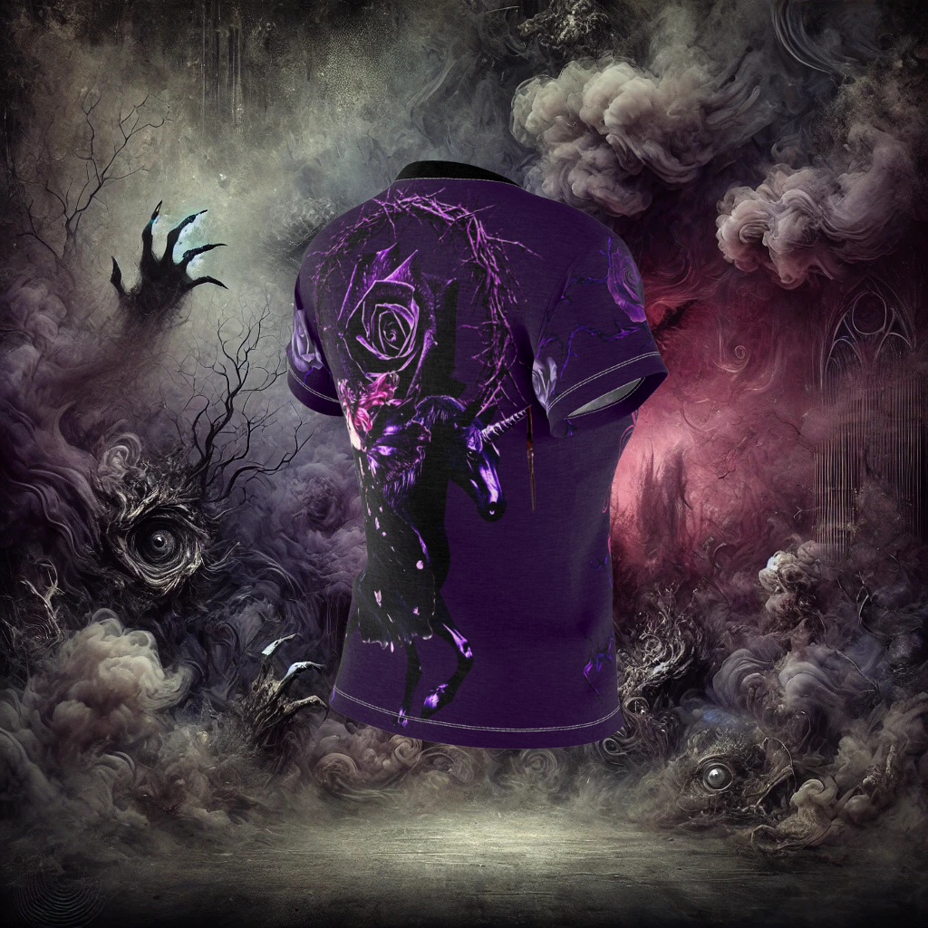 Embrace the Nightmare Fairytale of Fear Unicorn and Fairy Women's Tee
