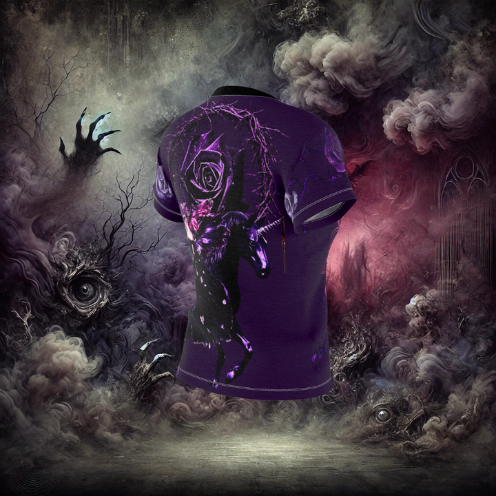 Embrace the Nightmare Fairytale of Fear Unicorn and Fairy Women's Tee