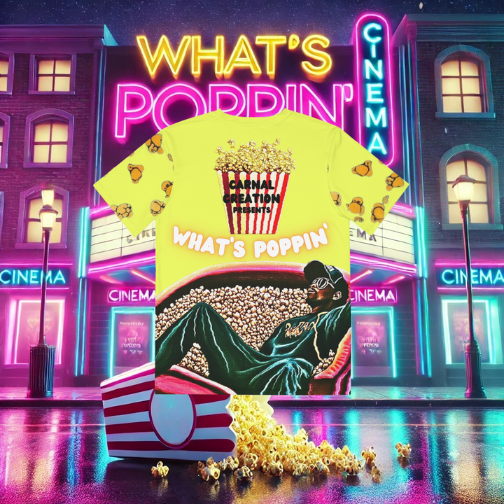 What's Poppin' Men's Tee V.4 (Yellow)