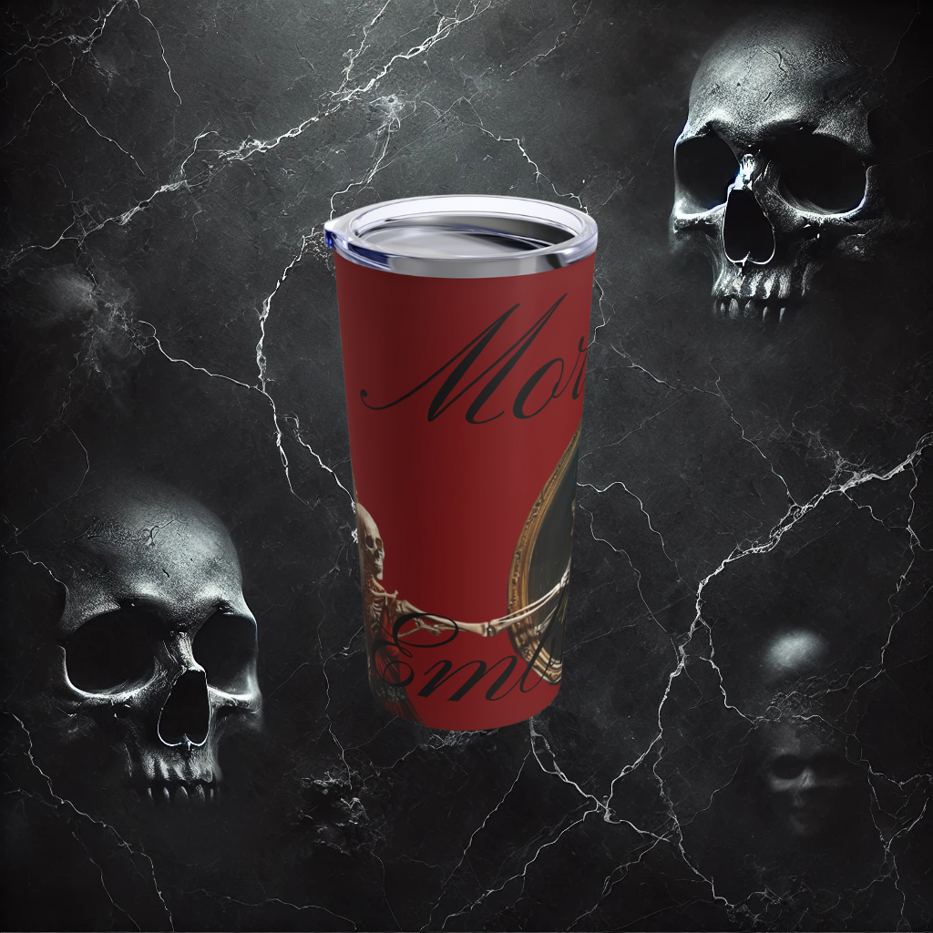 Mortality Embraced Mirror of Fate Tumbler