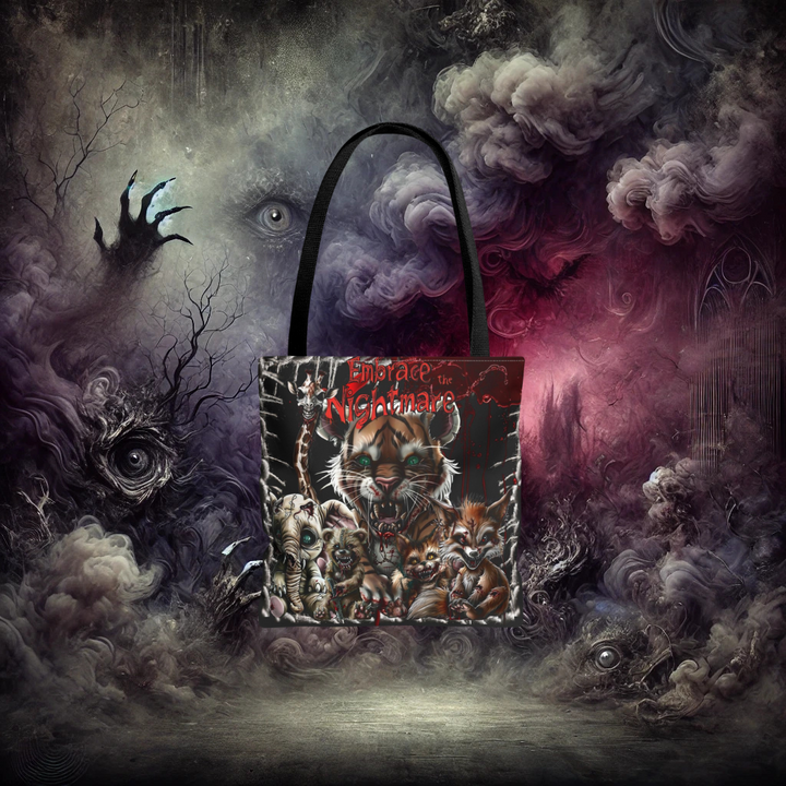 Embrace the Nightmare Killer Toys V.1 Tote Bag