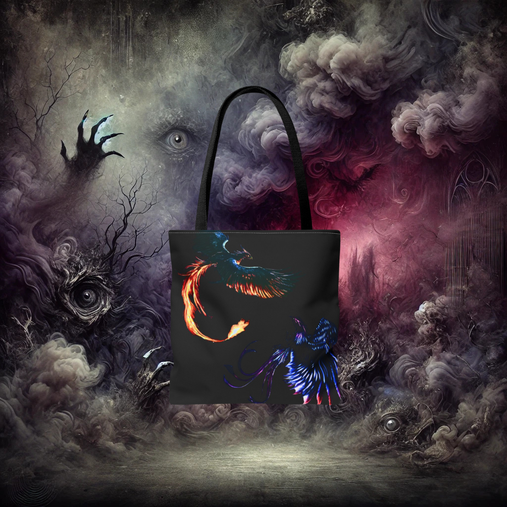 Tote Bag (AOP) Embrace the Nightmare