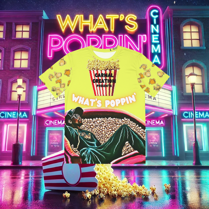 What's Poppin' Men's Tee V.4 (Yellow)