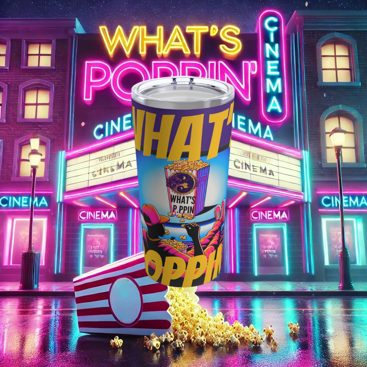 What's Poppin' Tumbler 20oz