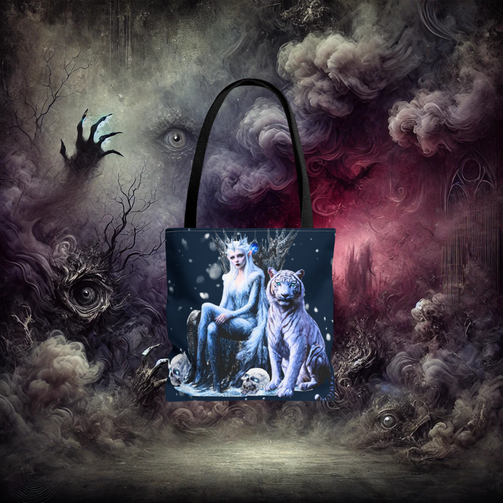 Tote Bag (AOP) Embrace the Nightmare collection