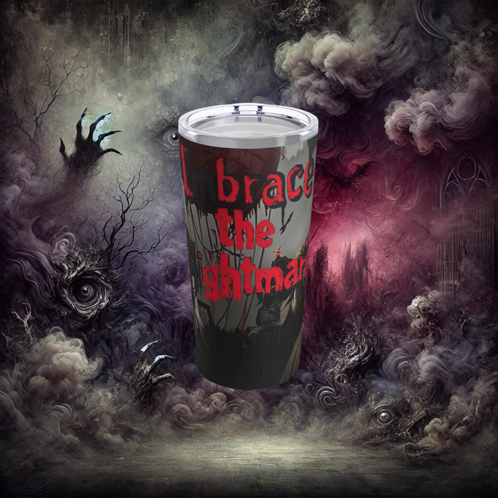 Embrace the Nightmare Chaotic Clowns Tumbler