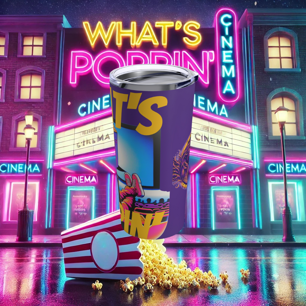What's Poppin' Tumbler 20oz