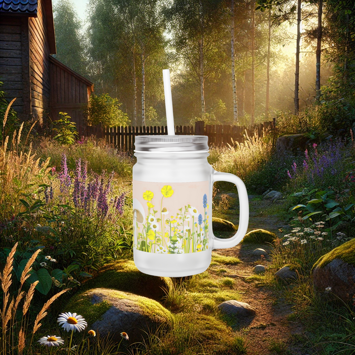 Cozy Cottage Mushroom Mason Jar