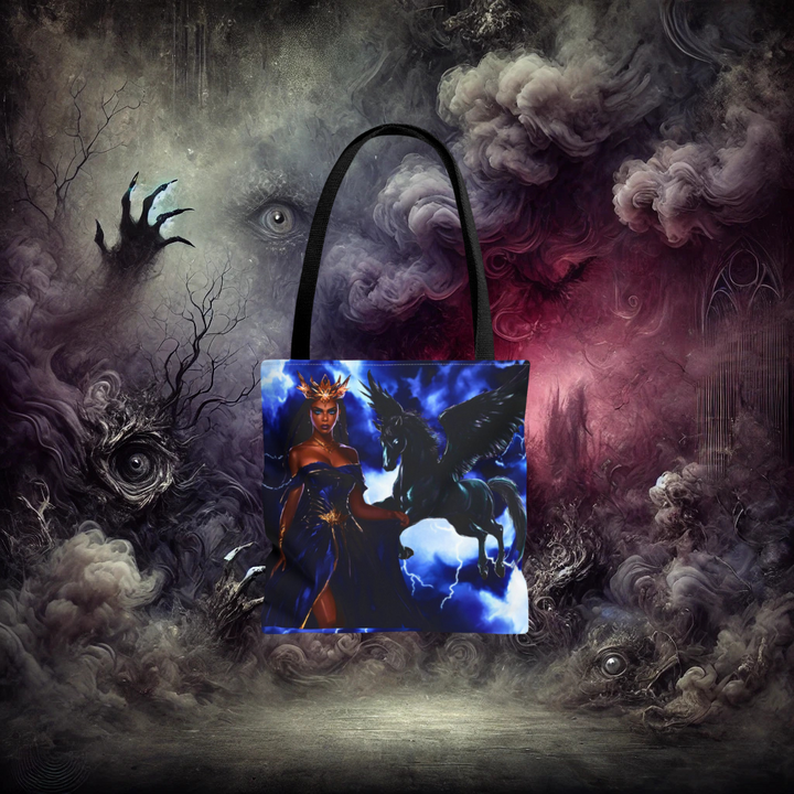 Tote Bag (AOP) Storm Queen-Embrace the Nightmare