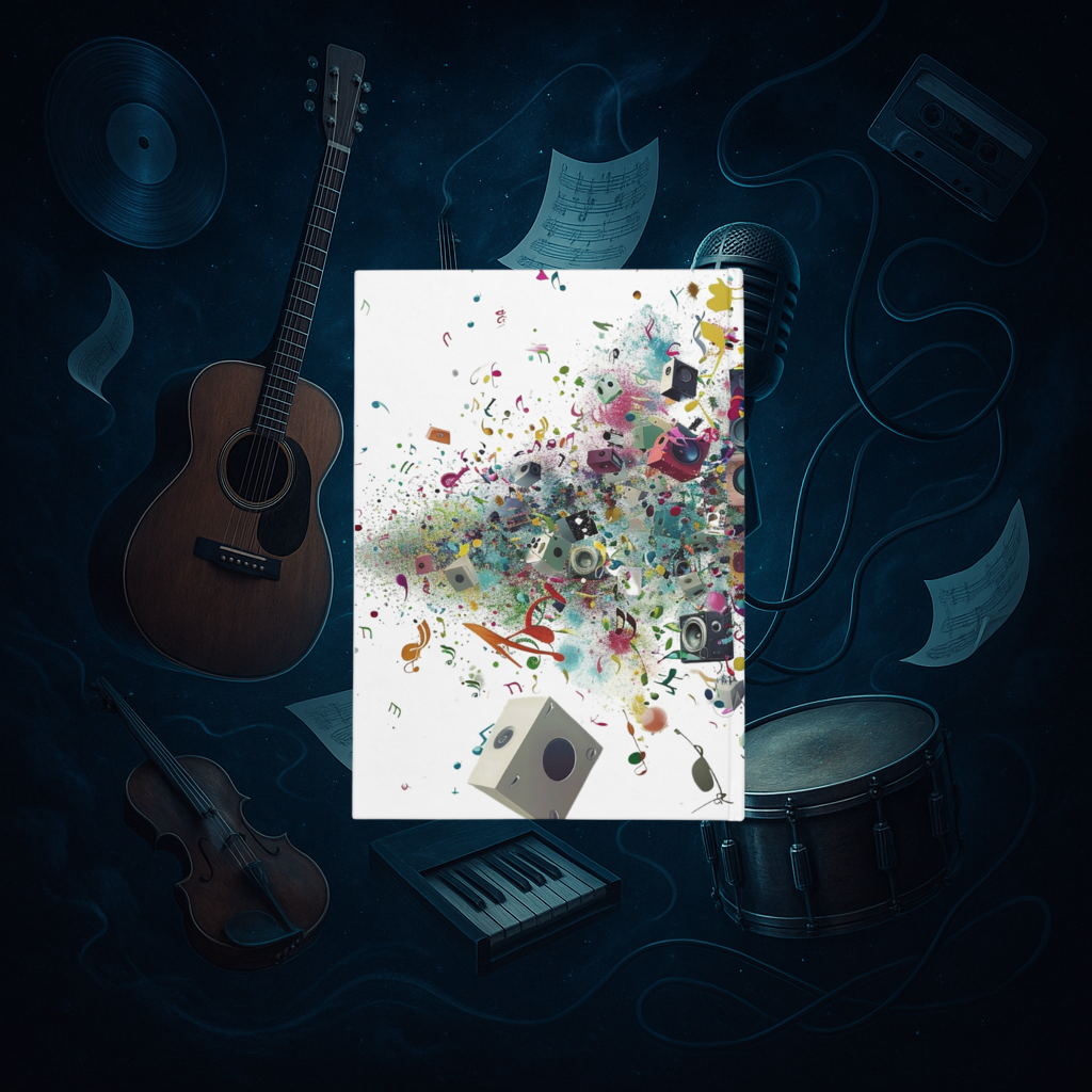 Embrace the Sound Hardcover Music Journal (A5)