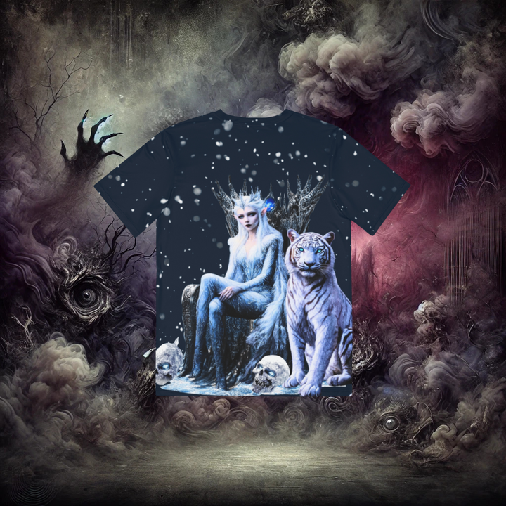 Polyester Tee (AOP) Embrace the Nightmare