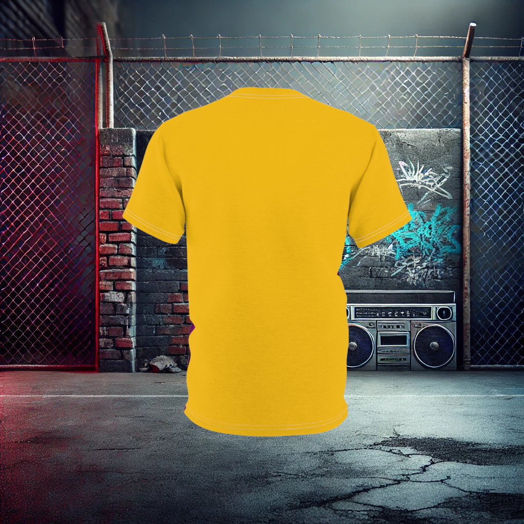 City Pulse Golden Drip Unisex Tee (Yellow)