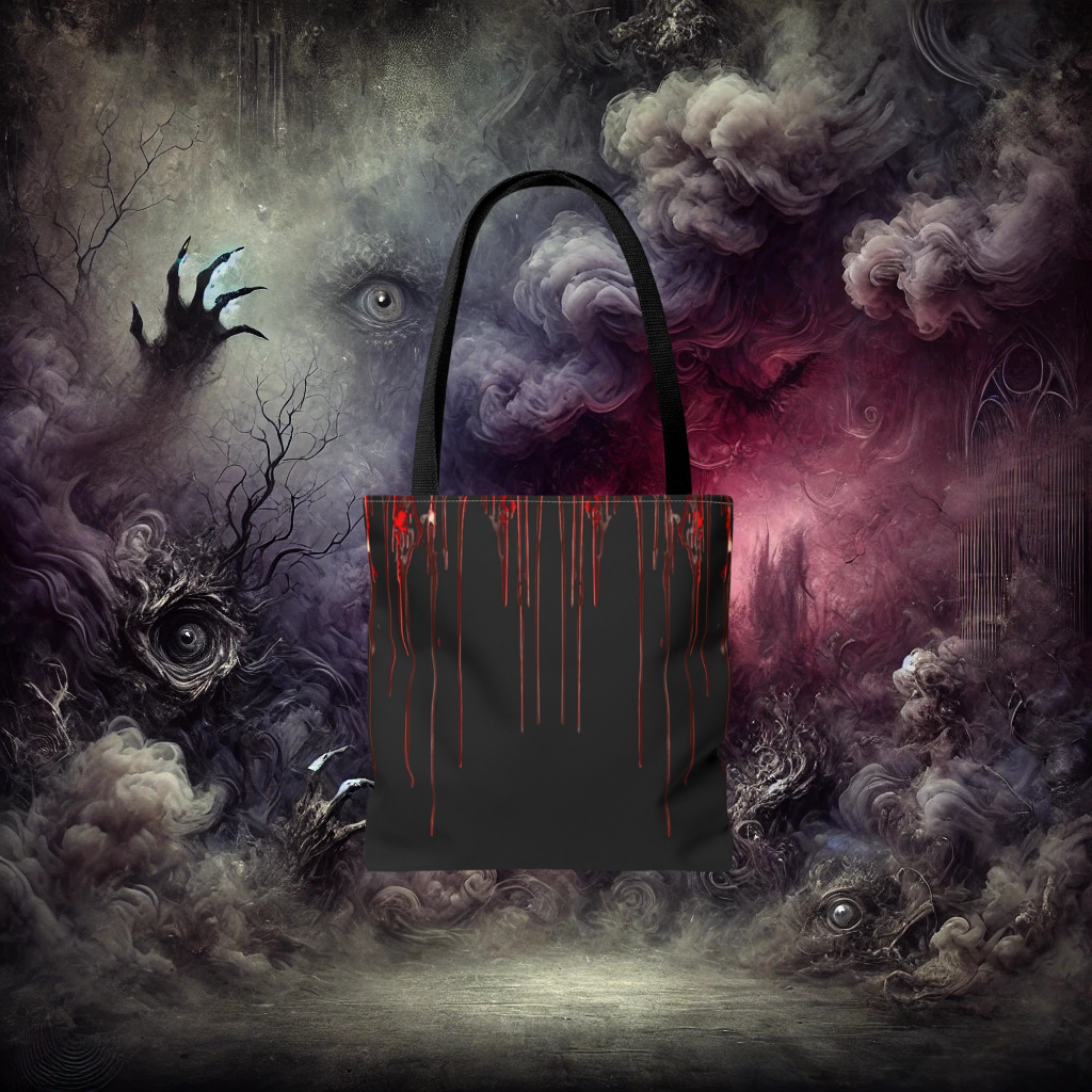 Embrace the Nightmare Chaotic Clowns Tote Bag