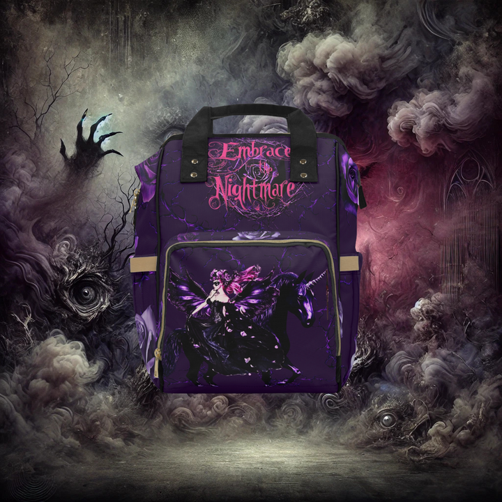 Embrace the Nightmare Fairytale of Fear Unicorn and Fairy Backpack