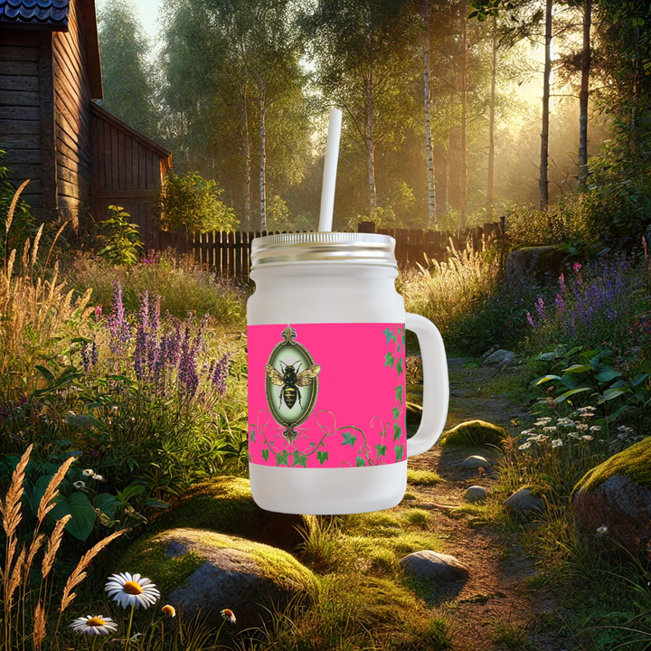 Cozy Cottage Bee Mason Jar