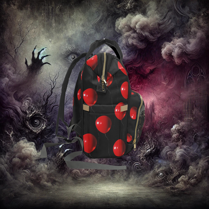 Embrace the Nightmare Chaotic Clowns Backpack