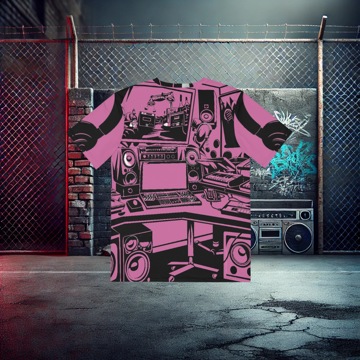 City Pulse Urban Soundwave All-Over Print Tee