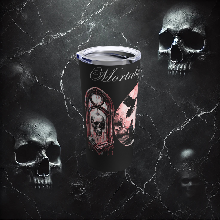 Mortality Embraced Tales from the Mausoleum Tumbler