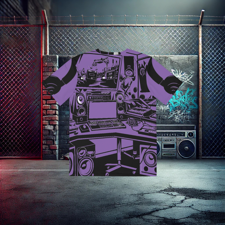 City Pulse Urban Soundwave All-Over Print Tee
