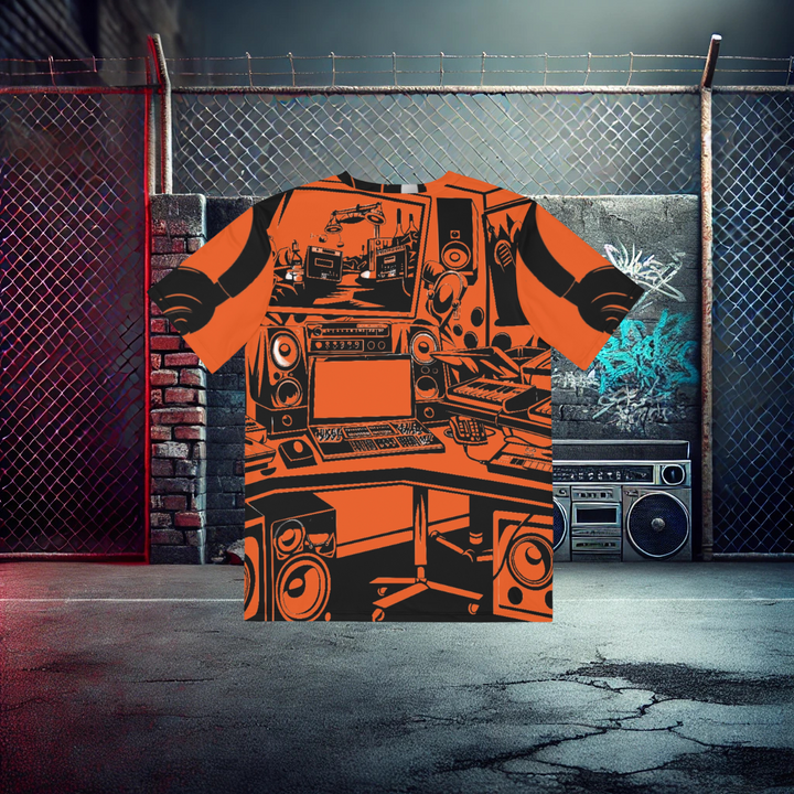 City Pulse Urban Soundwave All-Over Print Tee