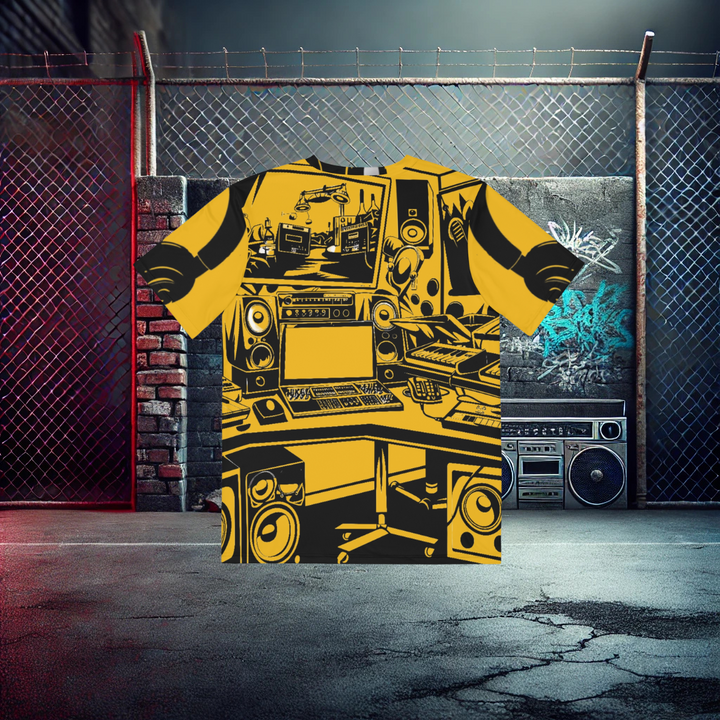 City Pulse Urban Soundwave All-Over Print Tee