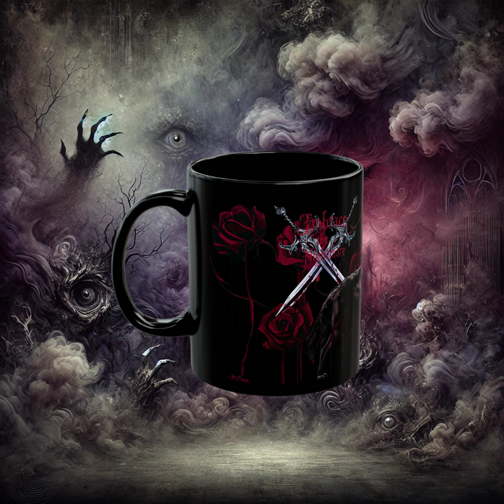 Black Mug (11oz, 15oz) Embrace the Nightmare
