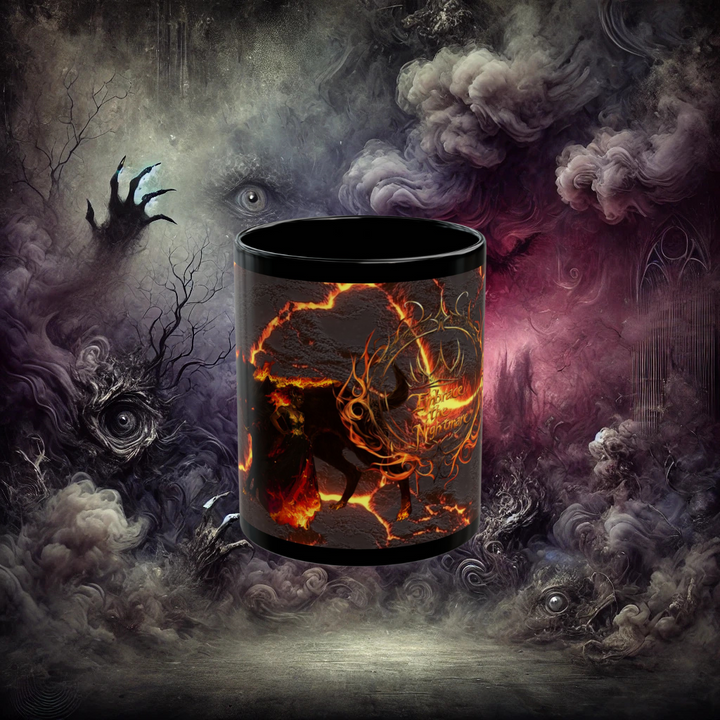 Black Mug (11oz, 15oz) Embrace the Nightmare