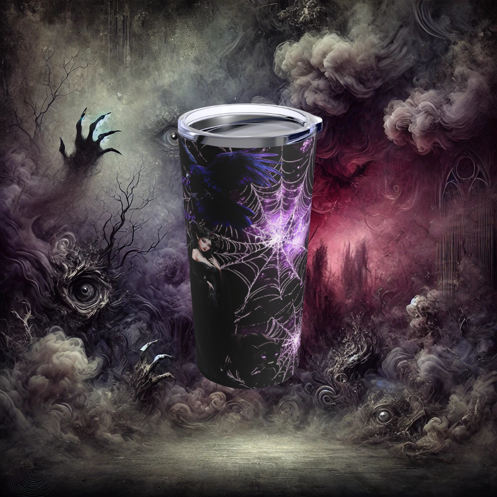 Embrace the Nightmare Queen of Shadows Tumbler 20oz