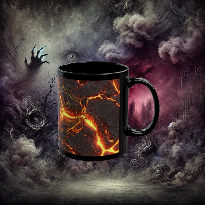 Black Mug (11oz, 15oz) Embrace the Nightmare