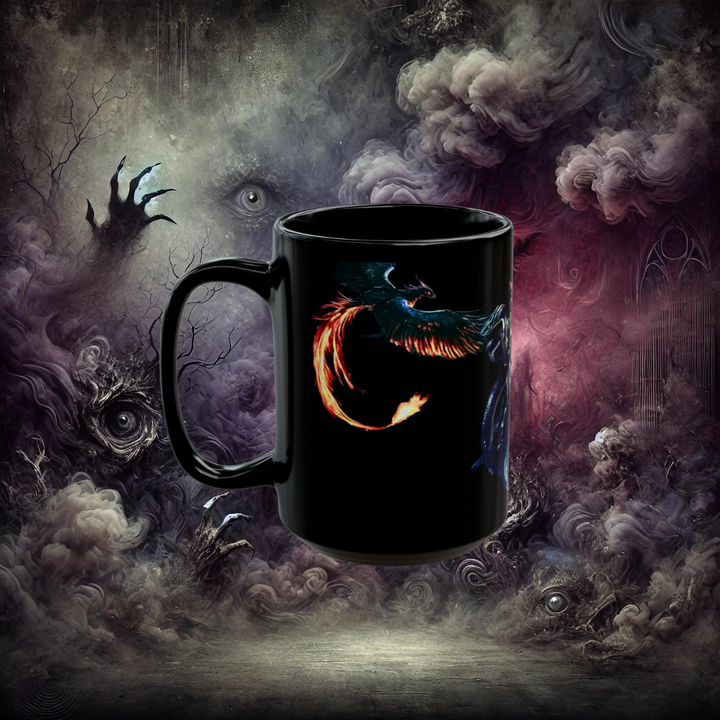 Black Mug (11oz, 15oz) Embrace the Nightmare